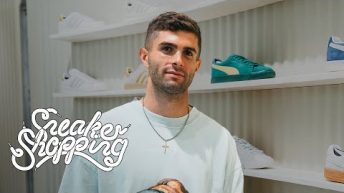 Christian Pulisic Goes Sneaker Shopping With Complex