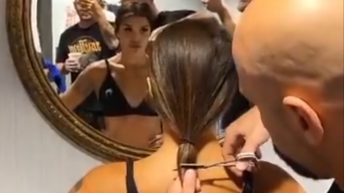 WATCH | Video released of Tracy Cortez deciding to chop off her hair to make weight for UFC Denver main event