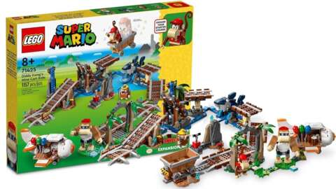 Lego Diddy Kong’s Mine Cart On Sale For Lowest Price Yet