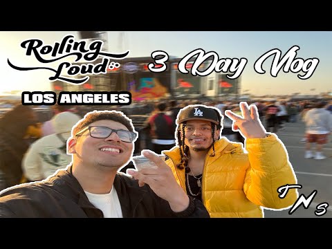 Rolling Loud LA 2023 Vlog (Trippie, Uzi, Travis + more Live)