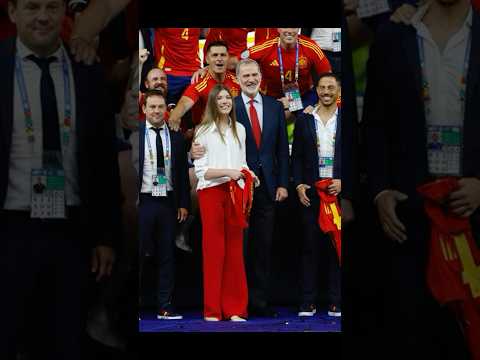 Infanta Sofia new update Spain vs England final #trending #fashion #sofia #princess #spain