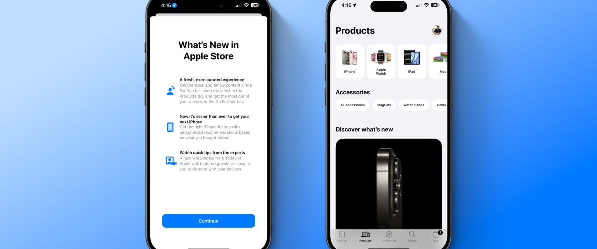 Apple Store app updated with refreshed design, new ‘Go Further’ tab, more