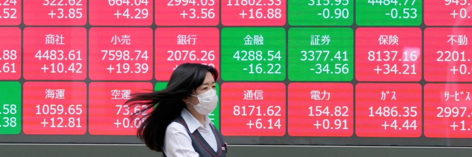 Stock market today: Asian shares fall after Wall St ends worst week; Biden withdraw from 2024 race