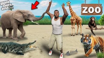 GTA 5 : Franklin Opened A Zoo In GTA 5 !