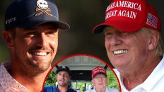 Bryson DeChambeau Golfs With Donald Trump, Raves Over Ex-President’s Game