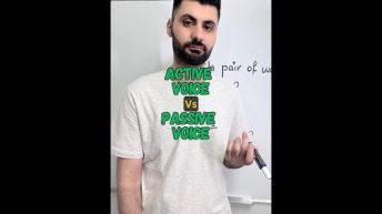 Active Voice vs Passive Voice