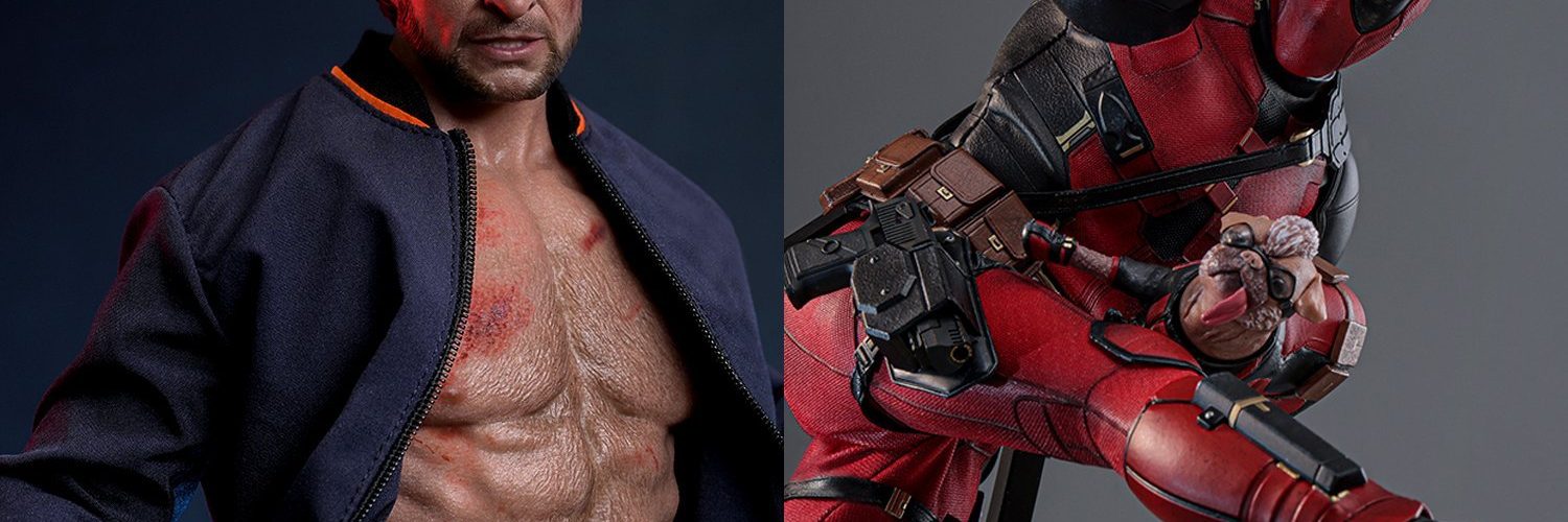 Hot Toys’ New Deadpool & Wolverine Figures Have Surprising Accessories and a Shirtless Hugh Jackman