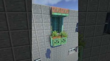 Complex But Cute Copper Window in Minecraft! #shorts