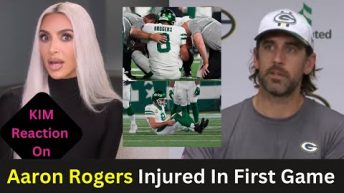 NFL Superstar Aaron Rodgers injured in Game| #aaronrodgers #kimkardashian #nflstar #mediatakeout