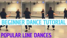 Popular Line Dances (BEGINNER DANCE TUTORIAL) Cupid Shuffle, Wobble, Cha-Cha Slide — Step-by-Step