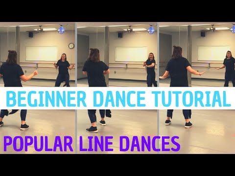 Popular Line Dances (BEGINNER DANCE TUTORIAL) Cupid Shuffle, Wobble, Cha-Cha Slide — Step-by-Step