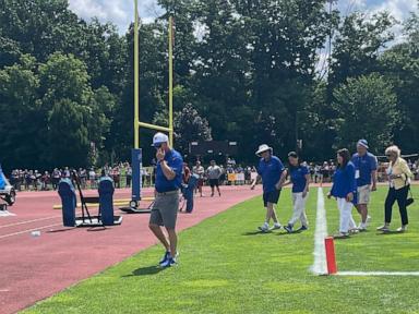 Bills co-owner Kim Pegula breaks team huddle in latest sign of her recovery from cardiac arrest