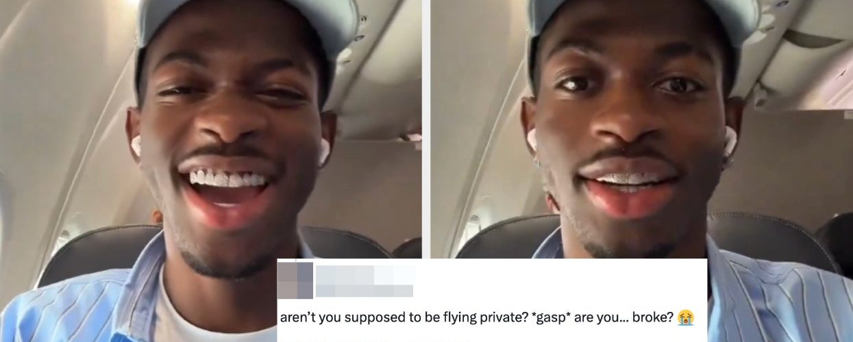 Lil Nas X Had A Strong Response After He Was Called “Broke” For Flying Commercial, And I Can’t Say I Blame Him