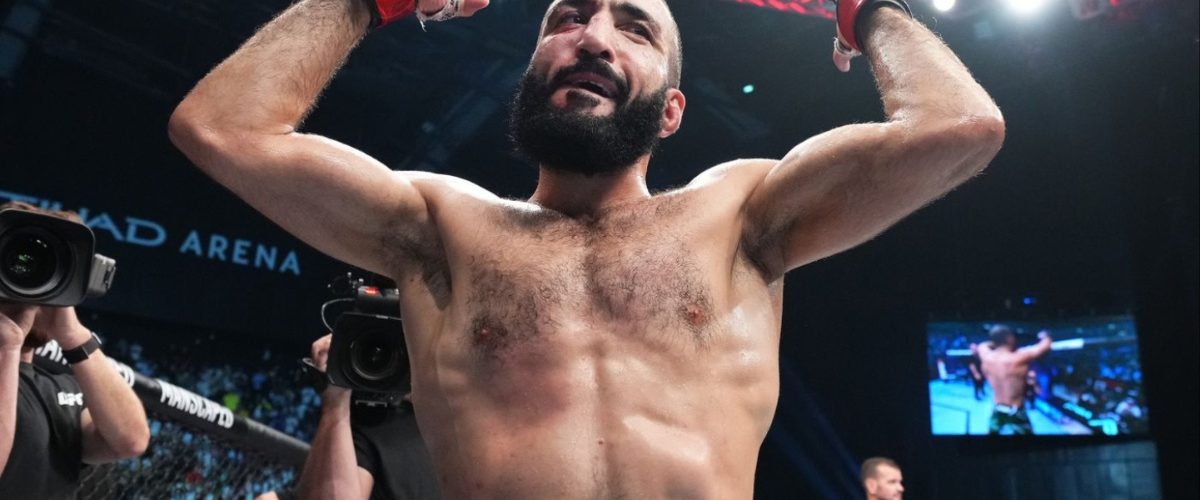 Photo | Belal Muhammad mocks Leon Edwards following UFC 304 title win: “I’ll give him a rematch in three years”