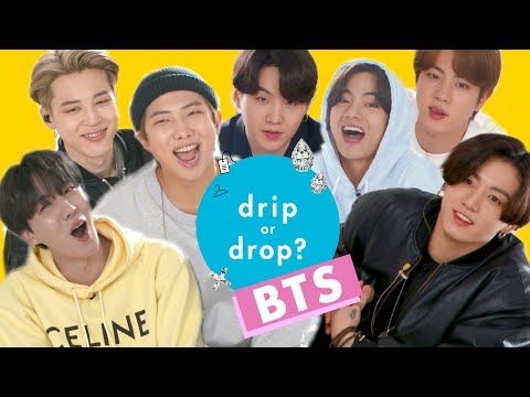 BTS Reacts to Their Favorite Fashion Trends | Drip Or Drop? | Cosmopolitan