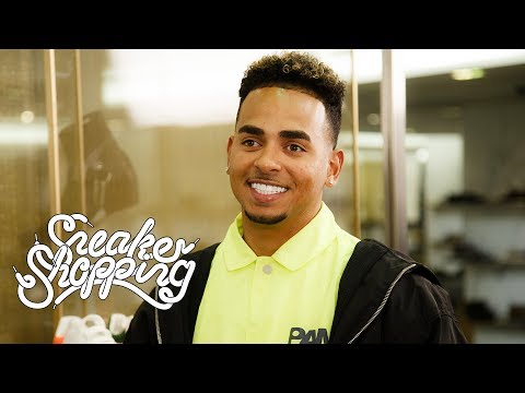 Ozuna Goes Sneaker Shopping With Complex