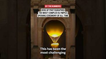 How AP photographed the most complex Olympics opening ceremony