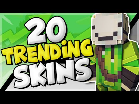 20 Trending Minecraft Skins!