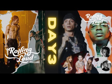 Rolling Loud Thailand Day 3 | Vlog “Travis Scott, Offset, Central Cee and more” | Brogxx