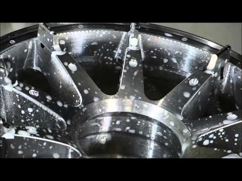 Complex CNC milling using a 5 axis machine