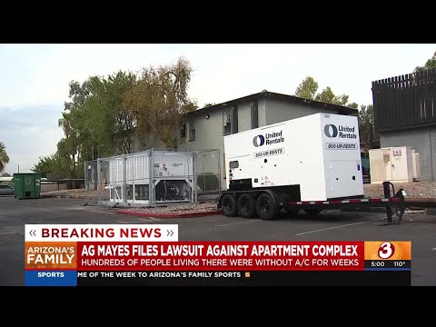 Attorney General Mayes files lawsuit against Phoenix apartment complex