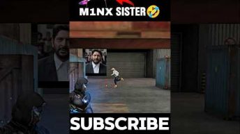 M1NX sister found 🤣✅ #foryou #freefire #shorts #shortsfeed #gaming