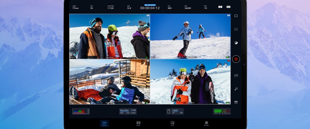 Blackmagic Camera app updated with new features and iPad version