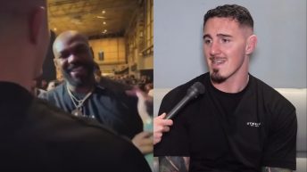 MMA fans react after Jon Jones shares hotline for Tom Aspinall fight requests: “DC watching his phone blow up”