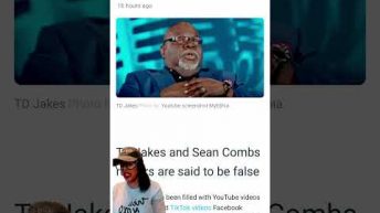 Are the TDJakes rumors false 🤔#Media Takeout #tantoldyou