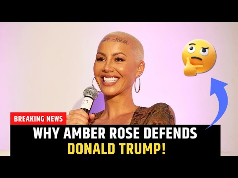 Why Amber Rose DEFENDS Donald Trump…”They’re Brainwashing You” #Mediatakeout #AmberRose