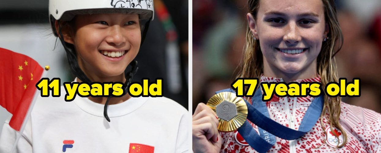 Here Are 14 Athletes Competing In The Paris Olympics Who Are Under The Age Of 18