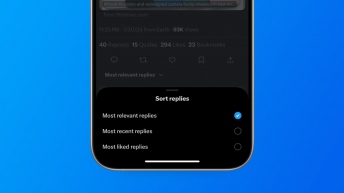 X (formerly Twitter) now lets you properly sort replies on iPhone