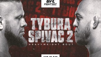 UFC Vegas 95: ‘Tybura vs. Spivac 2’ Live Results and Highlights