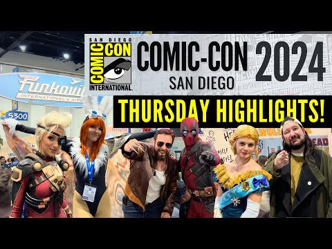 San Diego Comic Con 2024 Thursday: Exploring The Show Floor