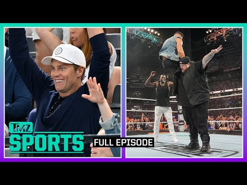 Brady Watches Biles’ Paris Triumph & Jelly Roll’s WWE Choke Slam | TMZ Sports Full Ep – 8/5/24