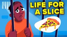 Man Gets a Life Sentence in Prison for Stealing a Slice of Pizza