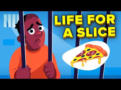 Man Gets a Life Sentence in Prison for Stealing a Slice of Pizza