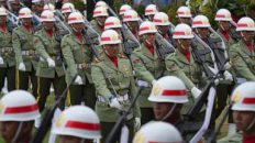 Indonesia holds unfinished future capital’s first Independence Day ceremony