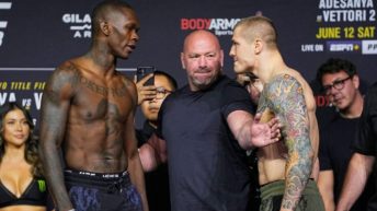 Marvin Vettori mocks Israel Adesanya for crying at UFC 305 press conference: “He can’t say he grew up poor”