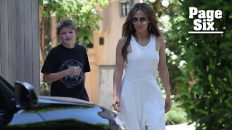 Jennifer Lopez visits Ben Affleck’s LA rental home after spending the day shopping with actor’s son