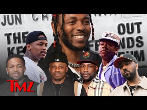 Kendrick Lamar Concert Unites L.A. Hip Hop Stars & Gangs Post-Drake Beef | TMZ