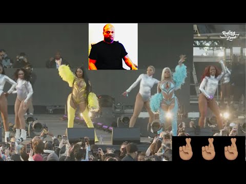 CITY GIRLS LIVE @ Rolling Loud Cali 2023 [FULL SET] reaction