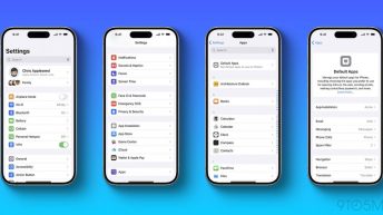 iOS 18 adding default app controls for messaging, phone calls, navigation, and more in the EU