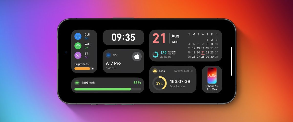 Here are 7 widgets that make StandBy Mode worth using [video]