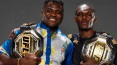 Francis Ngannou praises friend Israel Adesanya following loss to Dricus du Plessis: “We’ll always support each other”