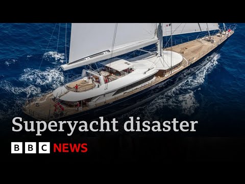 Tech tycoon among six missing as freak storm sinks luxury yacht in seconds | BBC News