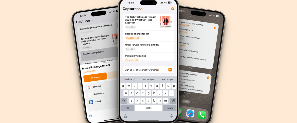 Indie App Spotlight: ‘Capture’ allows you to organize your fleeting thoughts effortlessly