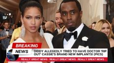 Diddy Allegedly Tried To Have Doctor ’RIP OUT’ Cassie’s Brand New Implants (PICS) | #Cassie #Diddy