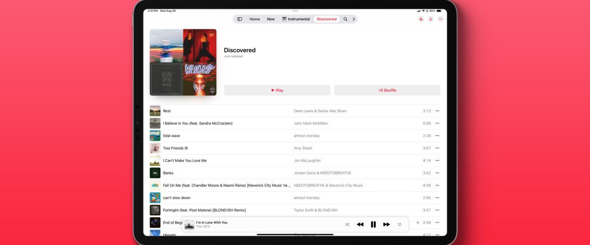 iPadOS 18 has a new Apple Music feature exclusive to iPad