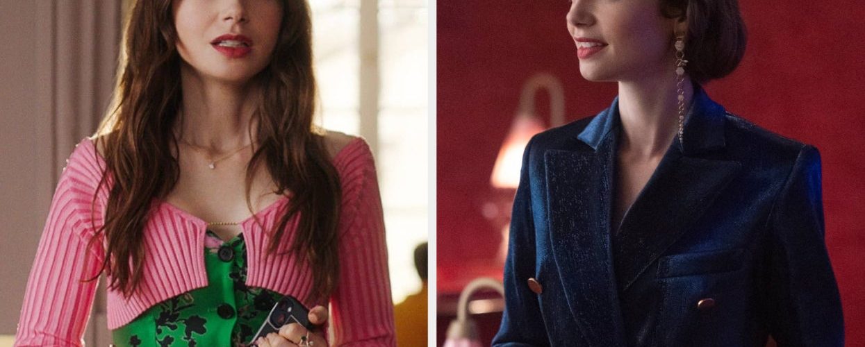 19 Of Lily Collins’s Best “Emily In Paris” Outfits That Make Us Want To Steal Her Closet